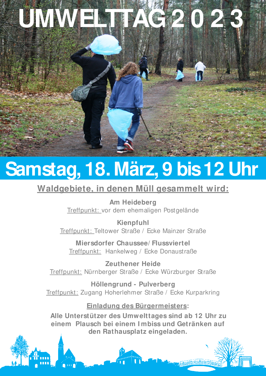 Umweltag in Zeuthens Wäldern